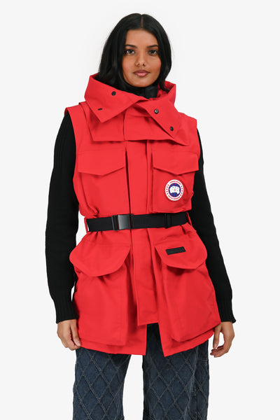 Canada Goose Angel Chen Red Edition Chaka Vest Size S – Mine & Yours