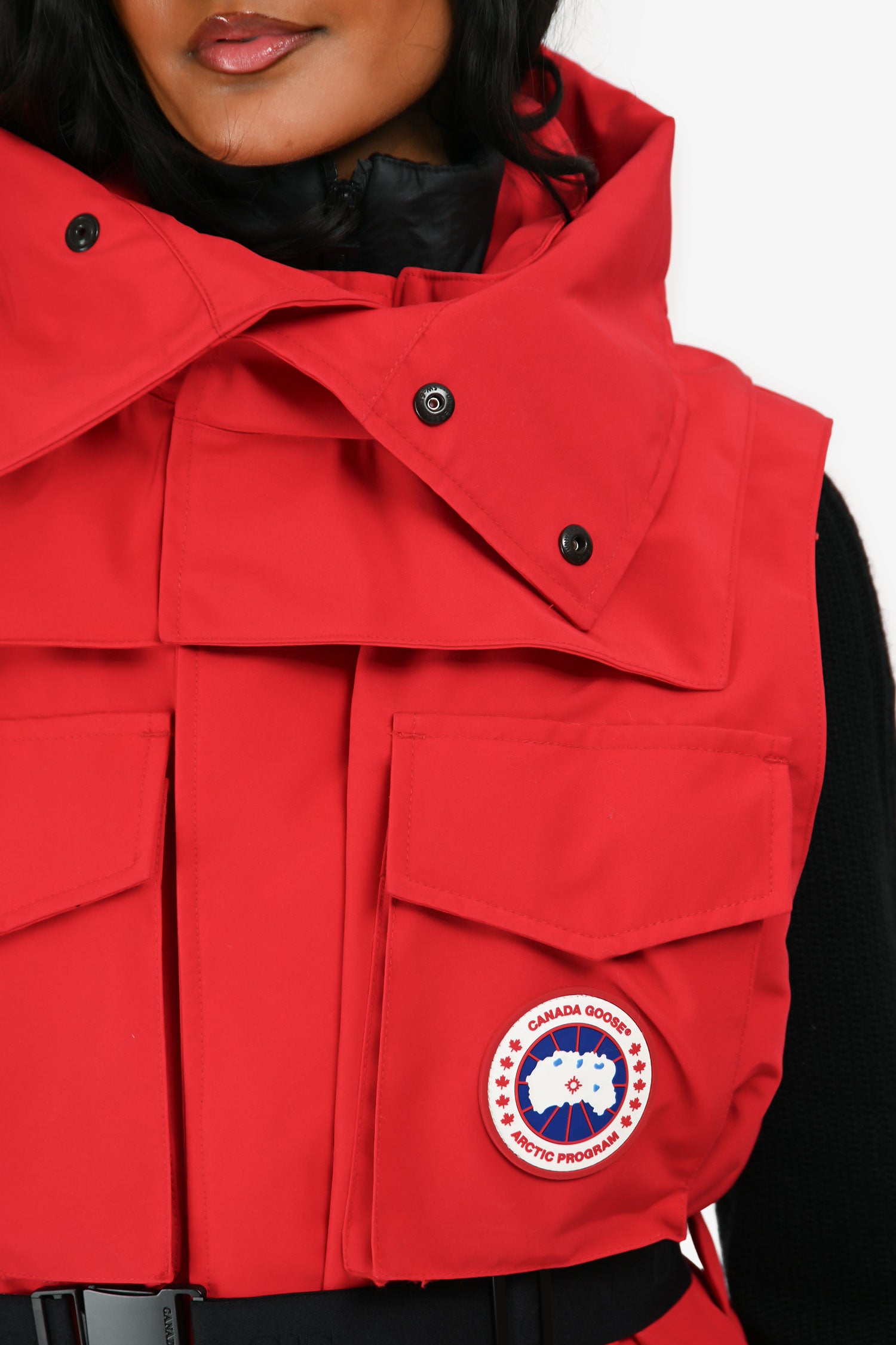 Canada Goose Angel Chen Red Edition Chaka Vest Size S – Mine & Yours
