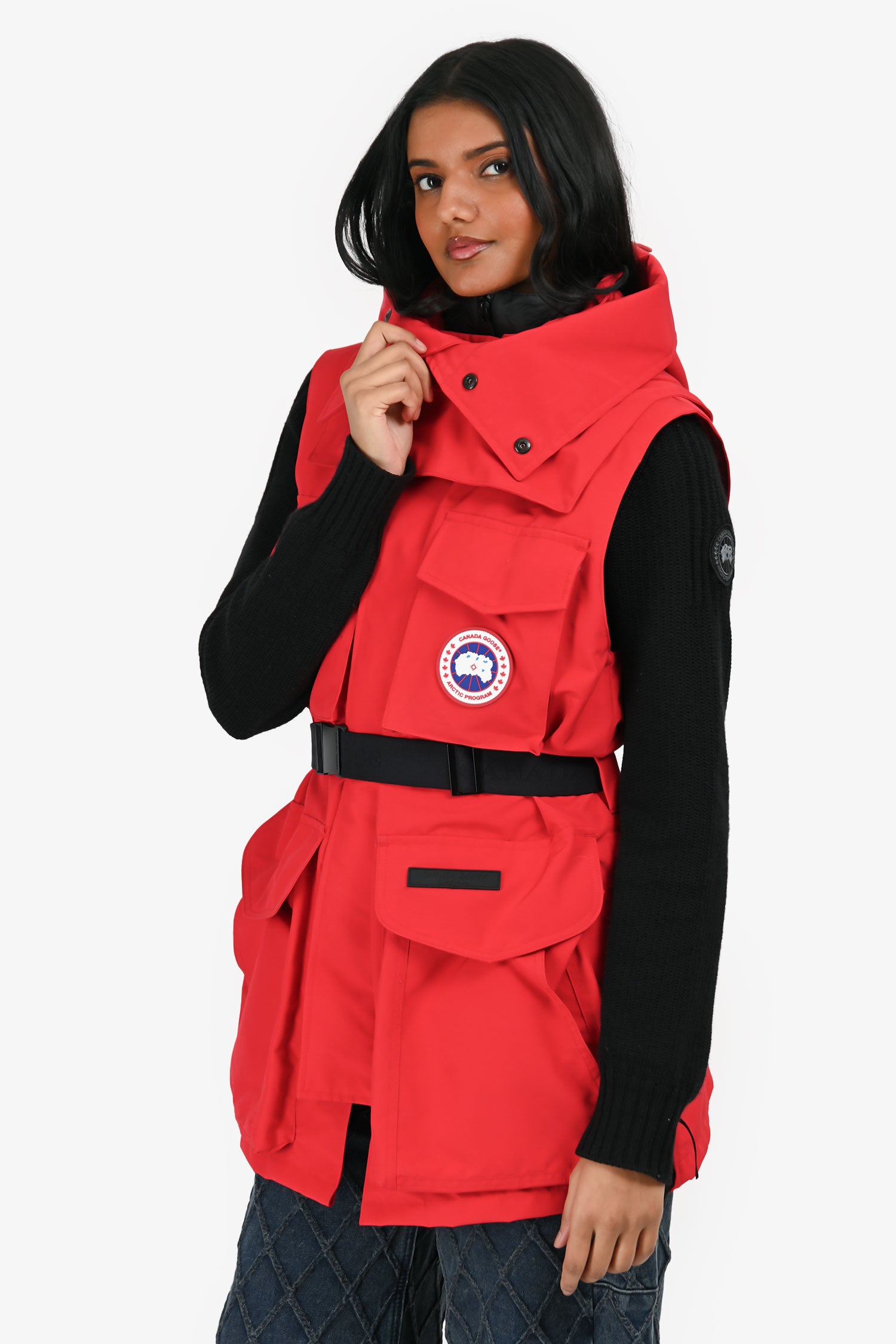 Canada Goose Angel Chen Red Edition Chaka Vest Size S – Mine & Yours