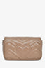 Gucci Mauve Leather Mini Marmont Shoulder Bag