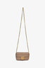 Gucci Mauve Leather Mini Marmont Shoulder Bag