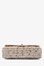 Pre-Loved Chanel™ 2005/2006 Cream Tweed Medium Double Flap