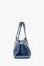 Pre-Loved Chanel™ 2011/2012 Navy Blue Medium "Just Mademoiselle" Bowling Bag