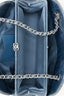 Pre-Loved Chanel™ 2011/2012 Navy Blue Medium "Just Mademoiselle" Bowling Bag