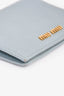Miu Miu Blue Leather Bifold Wallet