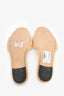 Fendi Cream Shearling Slides Size 38