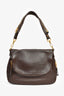 Tom Ford Brown Leather 'Jennifer' Shoulder Bag
