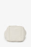 Saint Laurent Light Grey Joy Matelassé Leather Mini Bucket Bag