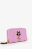 Gucci Pink Leather Marmont Bosco Key Case