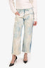MM6 Maison Margiela Blue Denim Distressed Jeans Size 40