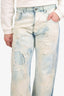MM6 Maison Margiela Blue Denim Distressed Jeans Size 40