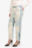 MM6 Maison Margiela Blue Denim Distressed Jeans Size 40