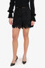 Monse Black Lace Cargo Shorts Size 10