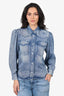 Isabel Marant Etoile Blue Cotton Button Down Shirt Size 34