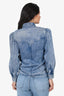 Isabel Marant Etoile Blue Cotton Button Down Shirt Size 34