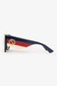 Gucci Black Stripe Side 'GG' Sunglasses