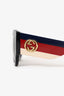 Gucci Black Stripe Side 'GG' Sunglasses