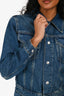 Re/Done Blue Denim 'Baby Trucker' Jacket Size XS