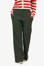 Weekend Max Mara Green 'Petra' Trousers Size 2