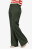 Weekend Max Mara Green 'Petra' Trousers Size 2