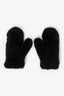 Vintage Black Mink Fur Gloves