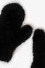Vintage Black Mink Fur Gloves