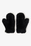 Vintage Black Mink Fur Gloves