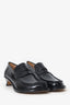 Loewe Black Campo Leather Penny Loafers Size 36