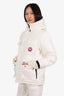 Canada Goose White Youth Expedition Parka Size 14-16 Kids