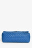 Bottega Veneta Blue Intrecciato Leather 'Olympia' Shoulder Bag