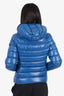 Moncler Blue Down Puffer Jacket Size 2