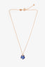 Pasquale Bruni 18k Rose Gold with Blue Moon/Diamond Petite Joli Necklace