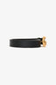 Gucci Black Leather GG Marmont Belt Size 90/36