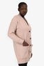 Hermes Pink Cashmere Long Cardigan Size 34
