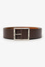 Berluti Brown Leather Waist Belt Size 120/105 Mens