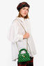 Pre-Loved Chanel™ 2025 Emerald Green Mini Kelly Shopper Tote
