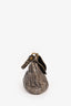 Miu Miu Grey Matelasse Leather Coffer Bag with Strap