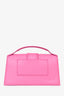 Jacquemus Pink Leather Le Bambino Top Handle Bag