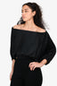 A.L.C Black Pleated 'Sienna' Top Size XS