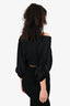 A.L.C Black Pleated 'Sienna' Top Size XS