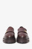 Pre-Loved Chanel™ Burgundy Loafers Size 37