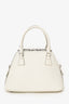 Maison Margiela White Leather Micro 5Ac Classique Bag