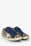 Golden Goose Black Leather Metallic Stud Sneakers Size 39