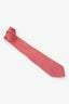 Salvatore Ferragamo Red Piggy Bank Print Tie