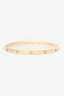 Cartier 18K Yellow Gold 6 Diamonds Small Model Love Bracelet Size 18