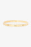 Cartier 18K Yellow Gold 6 Diamonds Small Model Love Bracelet Size 18
