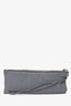 Bottega Veneta Grey Padded Intreccio-Woven Nylon Crossbody Bag