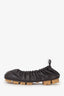 Bottega Veneta Brown Leather 'Shore Ballerina' Flats Size 36