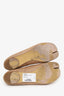 Maison Margiela Tan Leather Tabby Ballet Flats Size 38