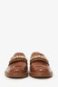 Pre-Loved Chanel™ Brown Patent Leather 'Chanel' Loafers Size 37.5